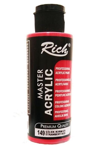 Rich Akrilik Boya 120cc / 130cc 149 Çilek Kırmızı