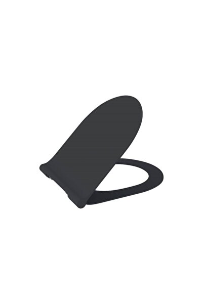 Bocchi Pure Slim Klozet Kapağı Yavaş Kapanır Mat Antrasit A0336-020