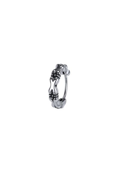 northstarshop Vintage Special Ring Design Gothic Biker 316l Men's Steel Earring Single