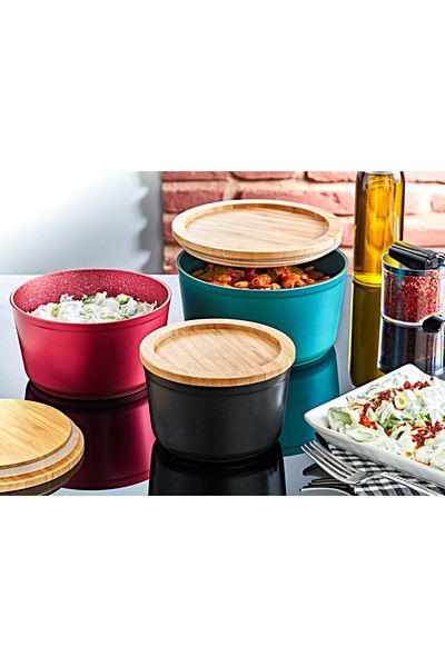 OMS Collection 14 cm Granite Vacuum Storage Container Menthol