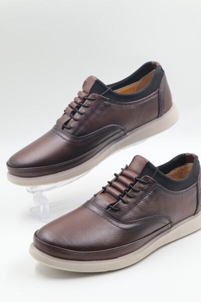 nazenintasarımlar Pánská vnitřní vnější pravá kůže ultra pohodlné lehké sezónní hnědé ležérní boty