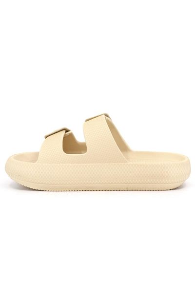 Sonimix Soelite Beach Pool Garden Sea Summer Μαλακή χοντρή σόλα με διπλή ταινία Unisex καθημερινές παντόφλες