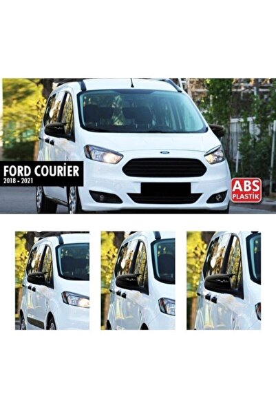 HYM TUNİNG Courier Yarasa Ayna Kapak, 2018 2021, Makyajlı, Parlak Siyah, Kurye Batman Yarasa Ayna