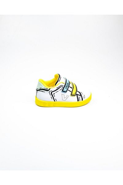 Vicco 313,p22y,153 Children's Lighted Sneakers White-yellow