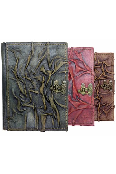 Notopelle Natural Curved Leather Notebook