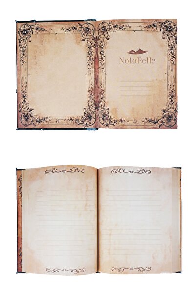 Notopelle Antique Bound Leather Notebook Tree of Life