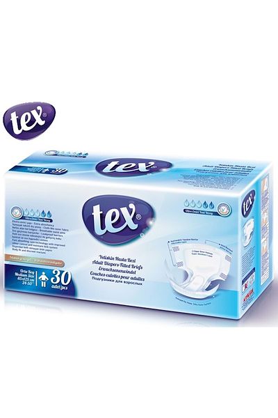 Tex 30 Medium-Medium Adult Patient Diapers