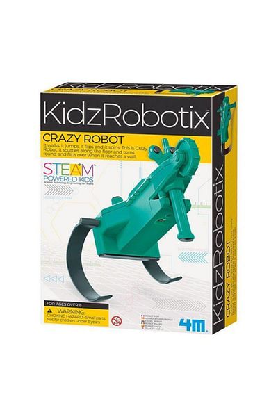 4M Šílený robot 3393 - Vědecká sada Crazy Robot Steam
