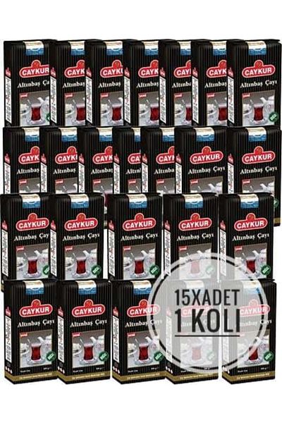 Çaykur 15Xpcs Altınbaş 500 Gr 1 Pack Productive Tea for Flour Rize
