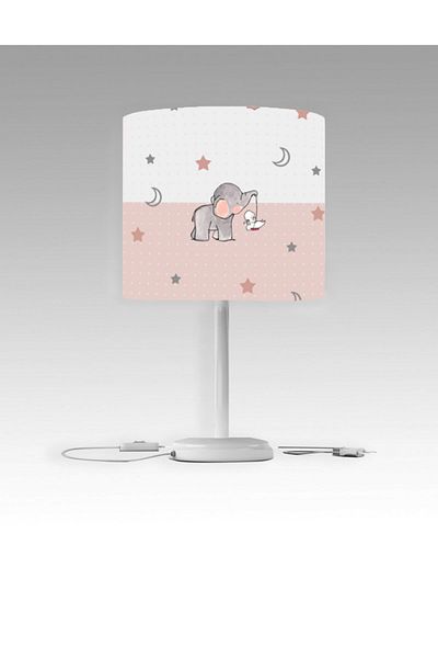 BAMBAŞKA MODA Children's Baby Elephant Lampshade