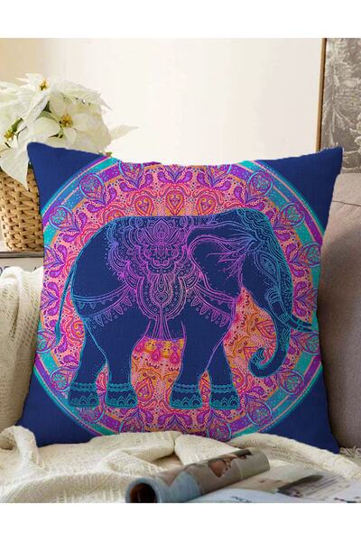 Realhomes Πλεκτό κάλυμμα μαξιλαριού ριχτάρι διπλής όψης, πολύχρωμο, αυθεντικό...