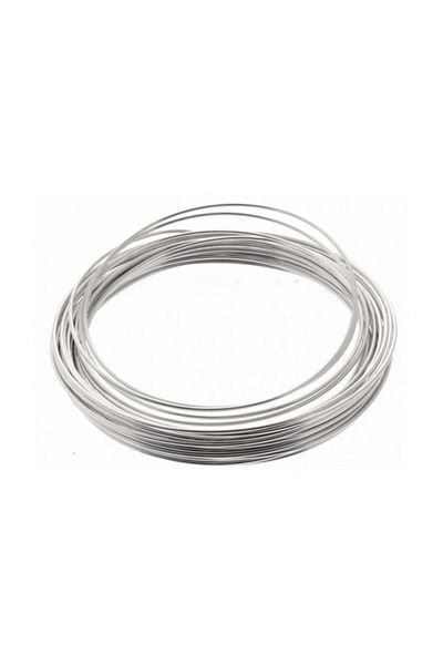 Dünya Magnet 5 Meters Aluminum Wire - 1mm Thick Experimental Hobby and Design Wire