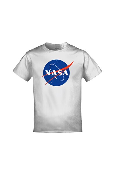 Orijin Tekstil Унісекс біла футболка з логотипом NASA