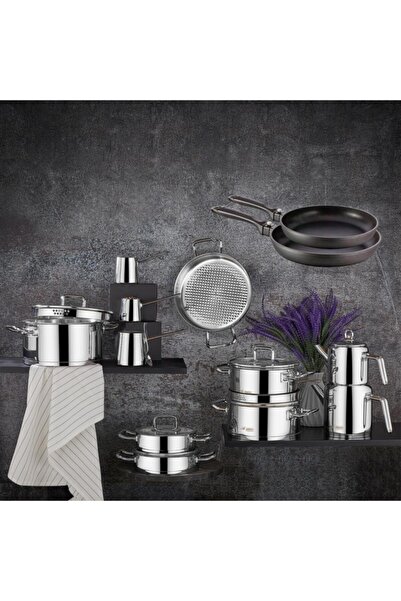 Aryıldız Vento Prestıge 22 Parça Tencere Set