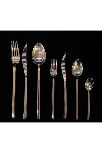 Aryıldız Vento Prestige 89 Pieces - Stainless Steel Fork Spoon Knife Set 12 Person Boxed