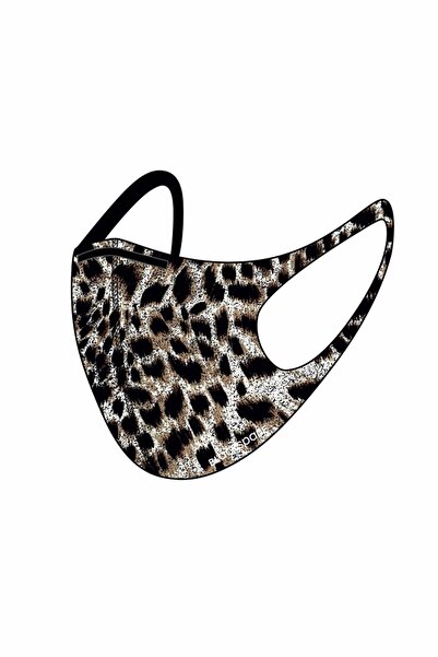 Blackspade Yıkanabilir Kumaş Yetişkin Maskesi - 90021 - Leopar Desen