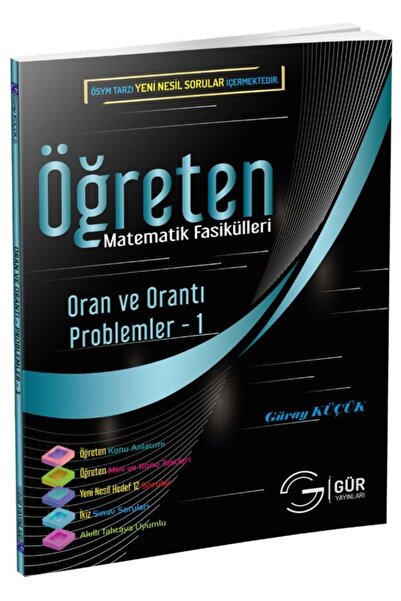 Gür Yayınları Öğreten Matematik Fasikülleri Oran  Orantı Ve Problemler 1