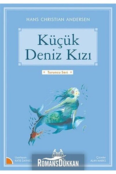 Generic Brand Küçük Deniz Kızı Resimli Turuncu Seri