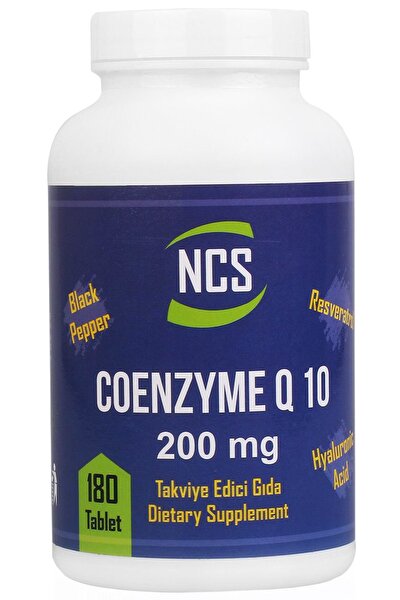NCS Coenzyme Q-10 200 mg 180 Tablets