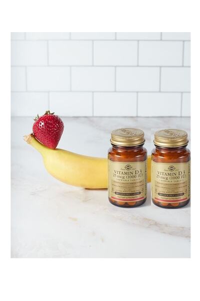 Solgar فيتامين د3 - 1000 وحدة دولية 25 ملجم، × 2 قطعة