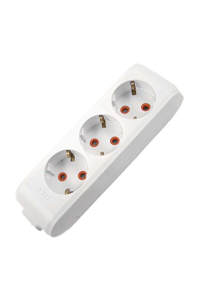 VİKO 3 Lü Klemensli Grup Priz