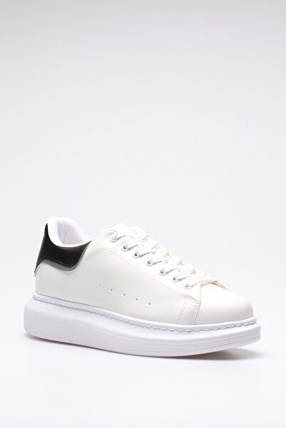 ROVIGO Dámská bílá černá detailní šněrovací sportovní obuv