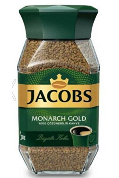 Jacobs Monarch  Cam Kavanoz 100 gr 1 Adet Gold Kahve