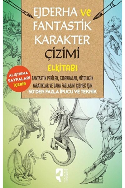 HayalPerest Kitap Ejderha Ve Fantastik Karakter Çizimi Elkitabı