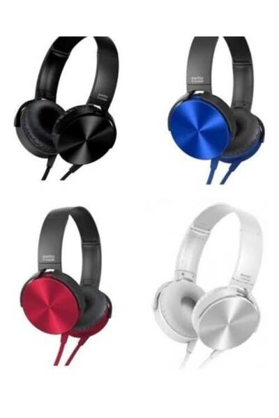 EXTRA BASS Mikrofonlu Stereo Kablolu Kulaküstü Kulaklık