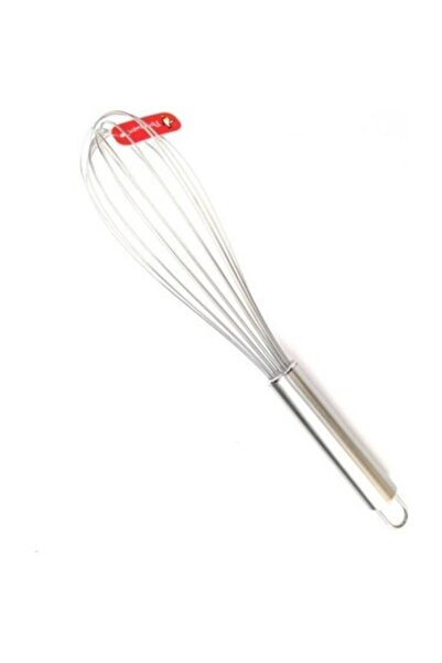 Evsay Gümüş Penguen Çırpıcı Metal Büyük Boy Inox Tel Çırpıcı Karıştırıcı