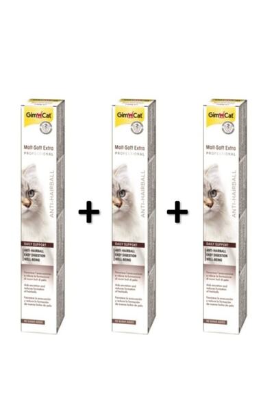 Gimcat Gim Cat Malt-soft 20 Gram 3'lü Set