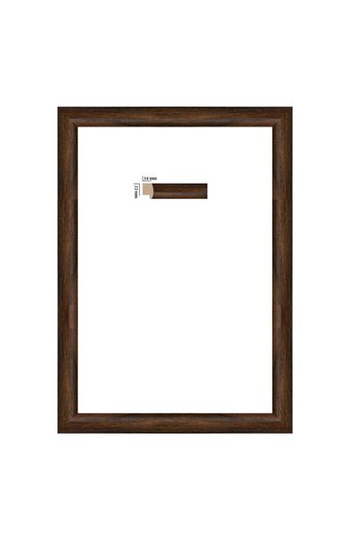 Selçuklu Sanat 25x35 εκ. Πλαίσιο 1ος Κατηγορία 22mm (χρώμα: καφέ)