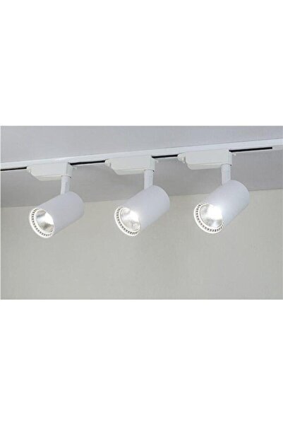 Genel Markalar 4 Adet Beyaz Kasa Günışığı 30 Watt Ray Spot 1 Metre Beyaz Ray Dahil