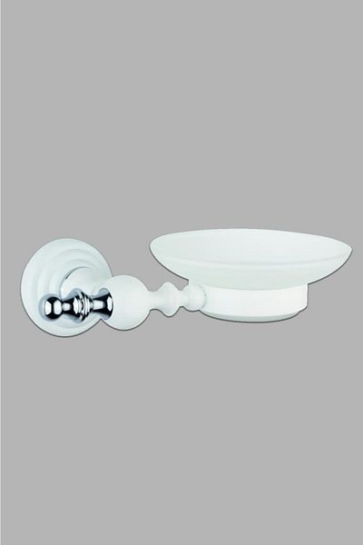 Saray Banyo Πιάτο σαπουνιού Artemis White Chrome