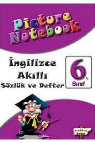 Sargın Yayıncılık Sargın Picture Notebook 6 (AKILLI SÖZLÜK VE DEFTER) &