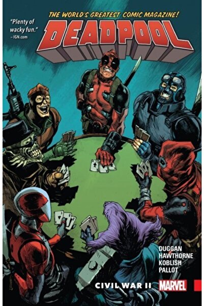 Marvel Comics Deadpool: Worlds Greatest Vol. 5: Civil War Iı Ingilizce Çizgi Roman