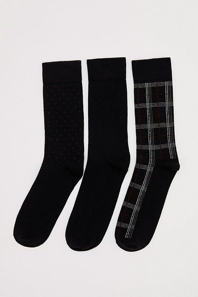 DeFacto Socket 3 Pack Κάλτσες