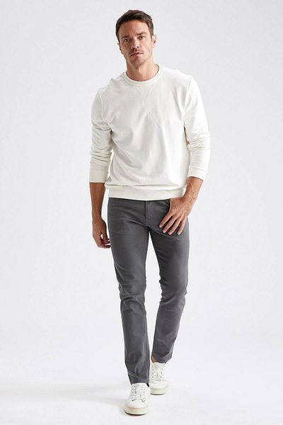 DeFacto Extra Slim Fit Chino Pants