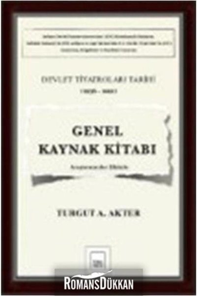 Mitos Boyut Yayınları The Book of General Sources
