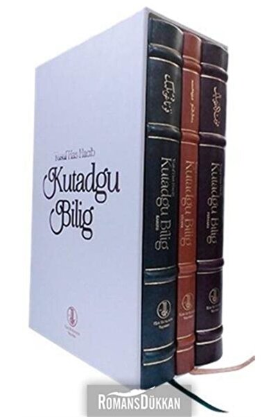 Genel Markalar Kutadgu Bilig - Kutulu 3 Kitap Takım