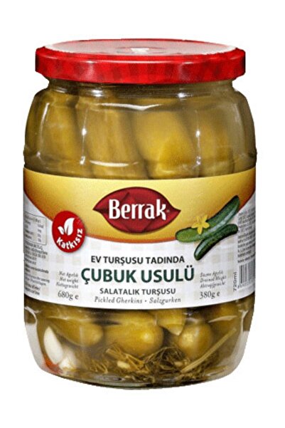 Berrak Çubuk Salatalık Turşusu 670 gr