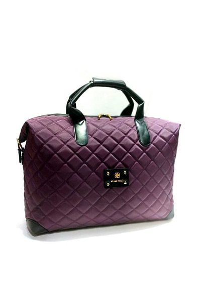 MİAMA POLO Women's Purple Large Size Hand and Shoulder Bag