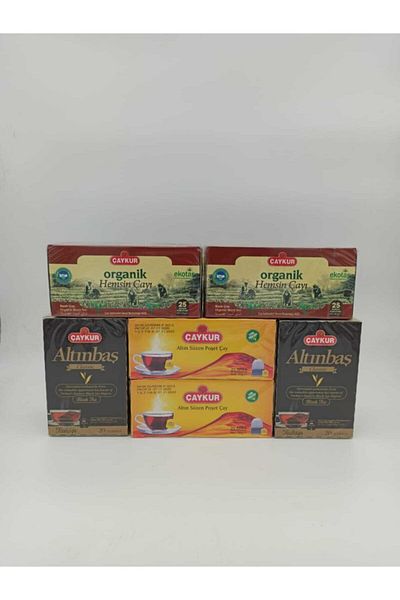 EFORLTD Organic Nurses and Black Filtered Cup Tea Bags - Pack of 2