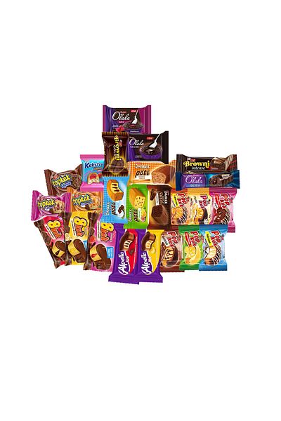 Ülker Cake Pack Only Large - 24 Pieces Assorted Cake Pack