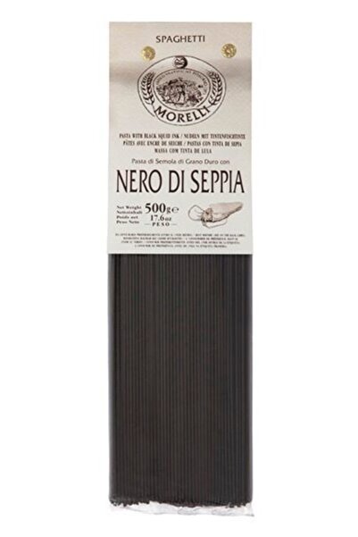 Morelli Siyah Balık Mürekkepli Spaghetti 500 gr