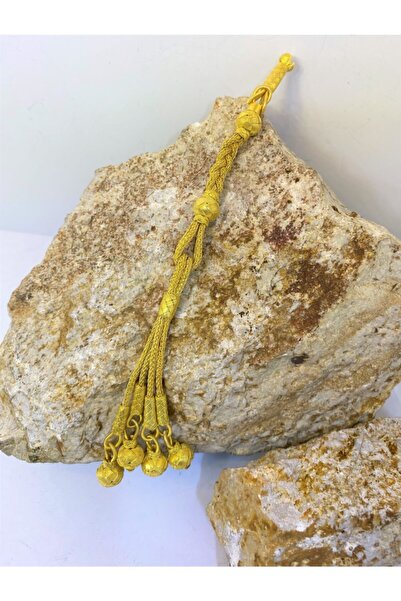 KAZZAZE Φούντα χάντρες προσευχής Çakırbey Gold Gilding