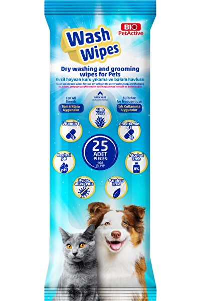 Bio PetActive Evcil Hayvan Temizlik Havlusu