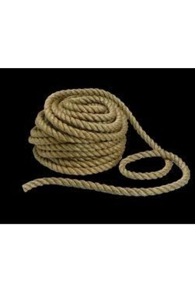 JUTBURADA 6 mm 50 Mt 1000 Jute Rope Tether - Jute Rope