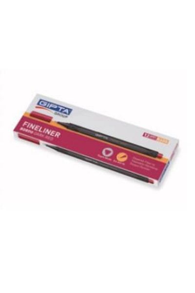 Gıpta Fineliner Thin Felt Tip Pen 0,4 Mm Cardboard Box Triangle Turquoise (Pack of 12) K600059
