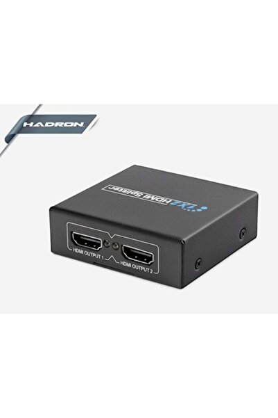 HADRON 2'li Hdmı Çoklayıcı Splıtter Hdmı 1.4v 1080p 3d 1 Giriş 2 Çıkış Hn211